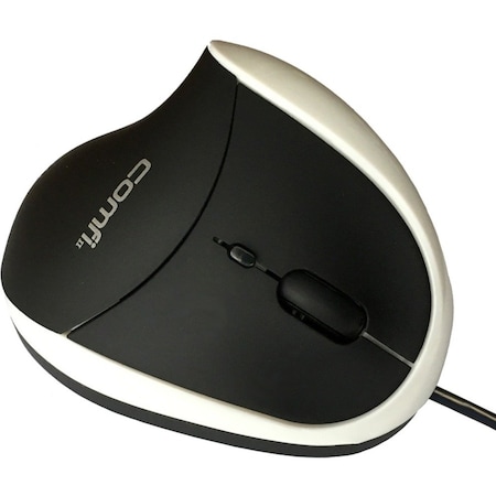 Ergoguys White Ergonomic Wired Vertical Mouse EM011-W